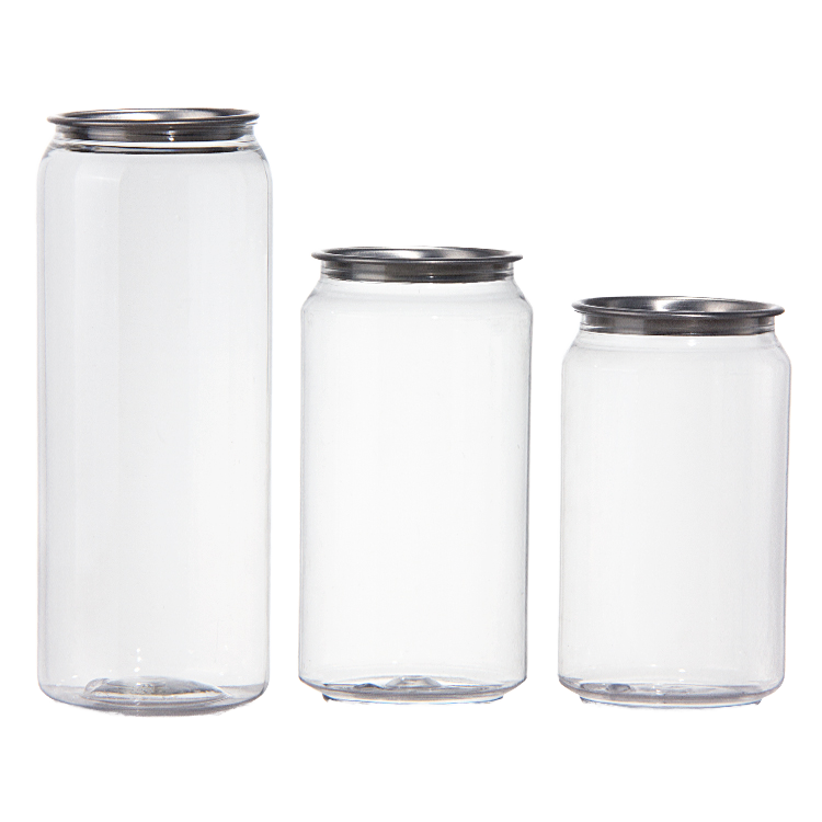 Pack Canettes PET – 1000 pièces 500ml – Haute qualité avec couvercles aluminium